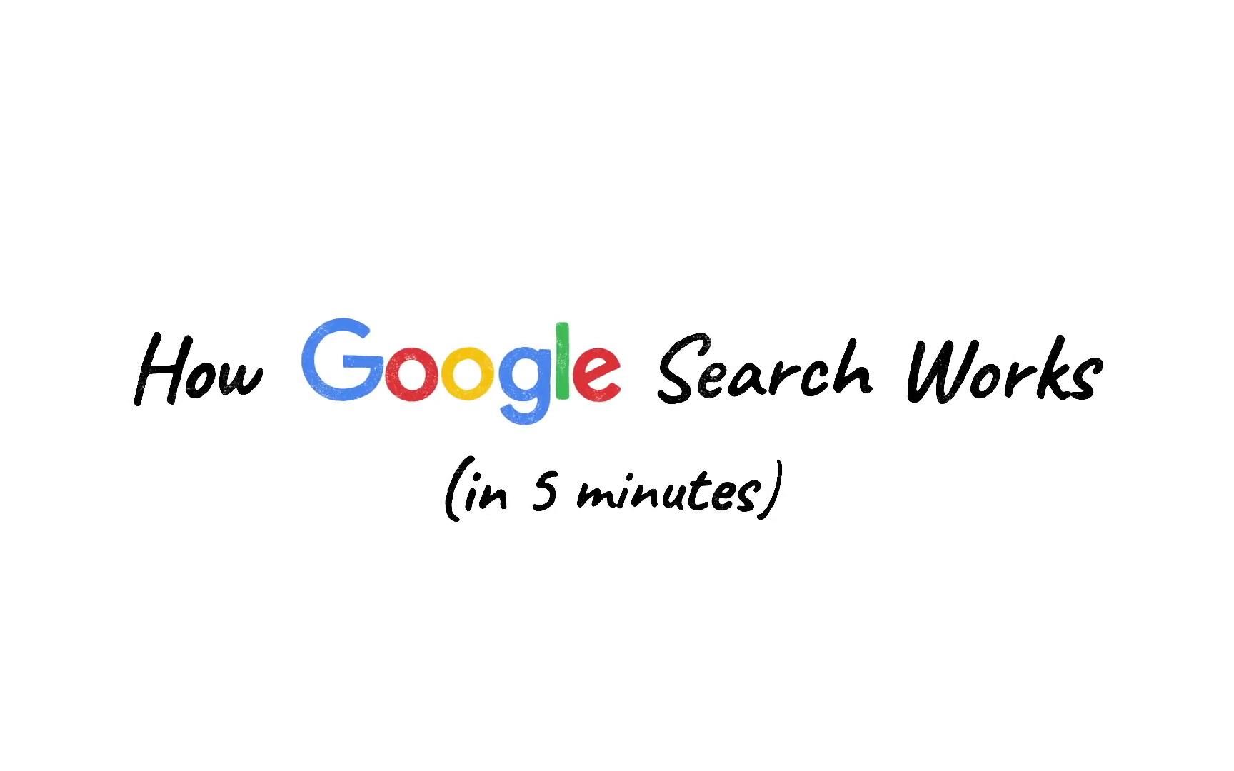 【科普】5分钟了解 Google 搜索的运作方式 | How Google Search Works (in 5 minutes)哔哩哔哩bilibili