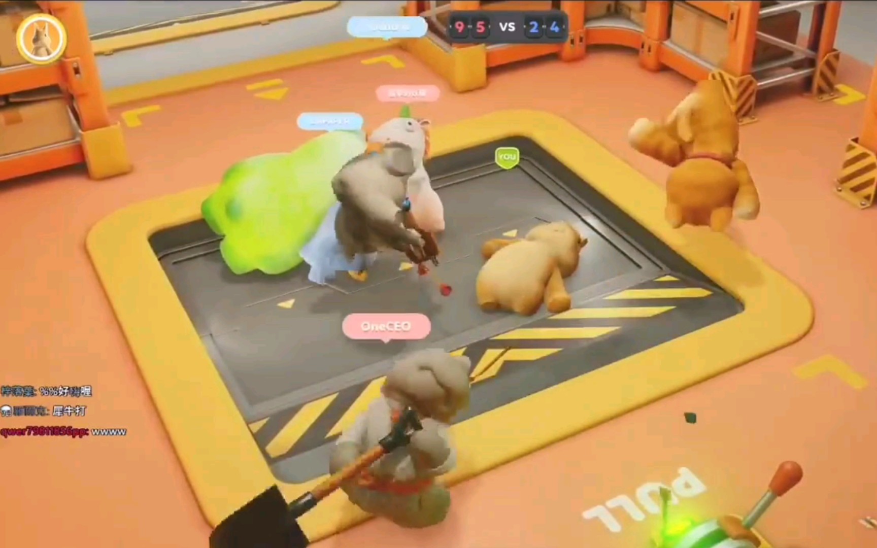 【动物派对】party animals台湾玩家的搞笑斗殴闸总行为