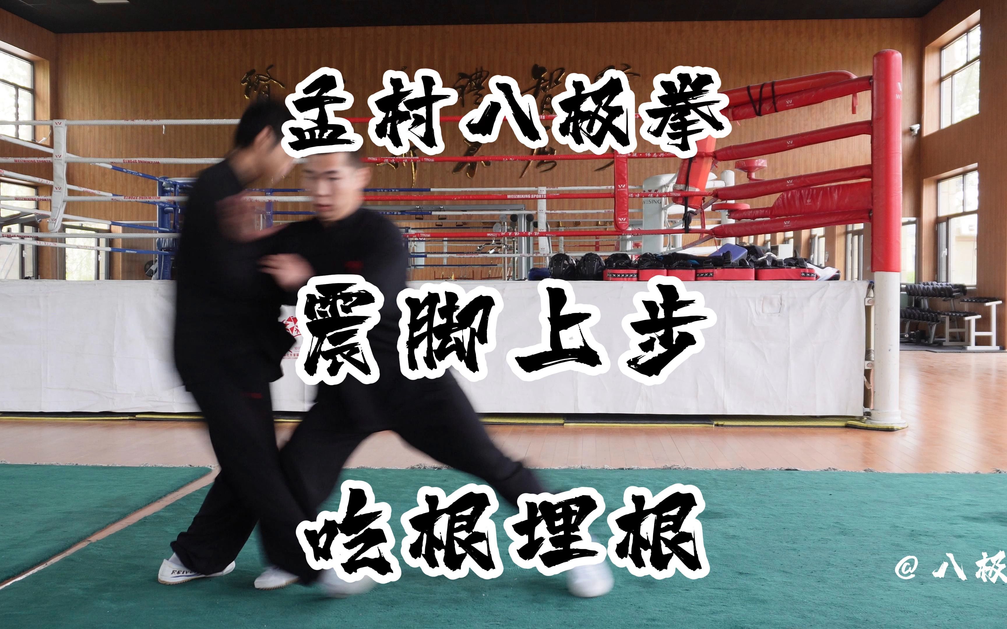 八极拳震脚动作讲解哔哩哔哩bilibili