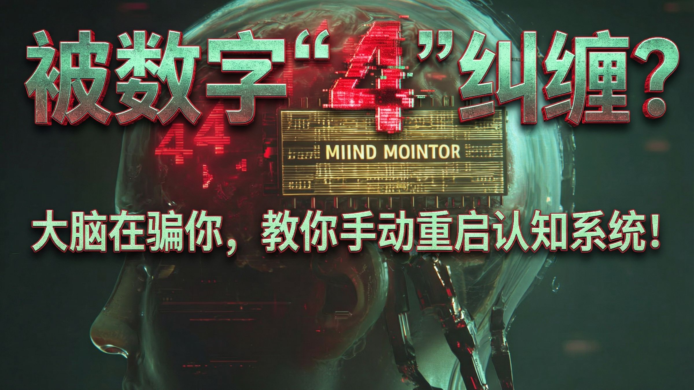 第二集：被数字“4”纠缠？大脑在骗你，教你手动重启认知系统