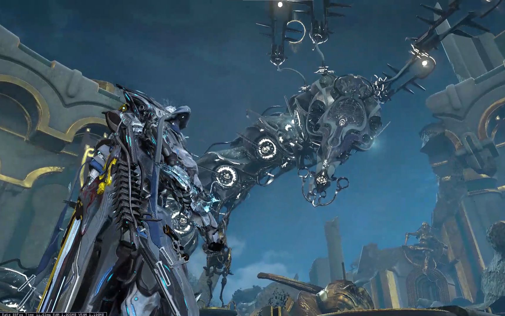 (卡顿片段已剪辑)极速漂泊者 行走即极速高斯 单挑 电奥金魇龙