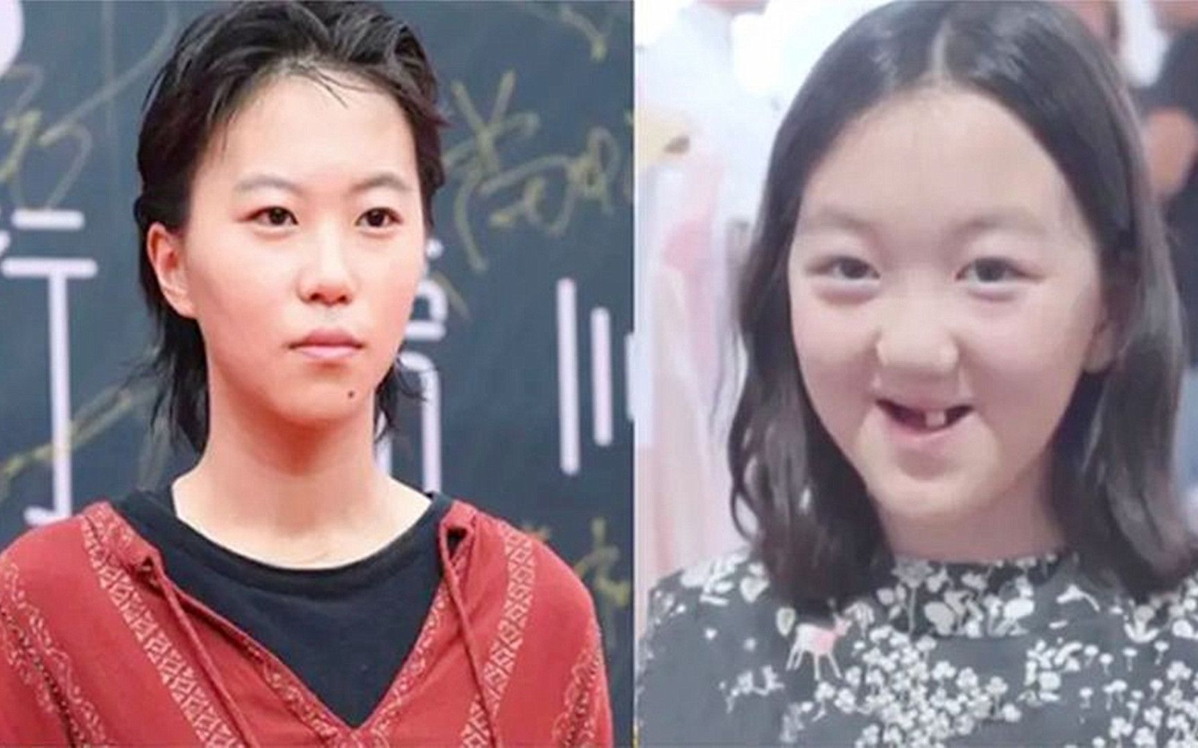 都是王菲生的女儿,看完窦靖童再看看李嫣,两人颜值气质差距太大