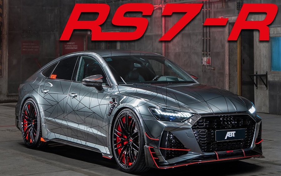 740马力暴力野兽——奥迪rs7-r 高颜值新作"西装暴徒"