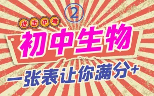 Download Video: 【初 中 生 物】植物篇全解析