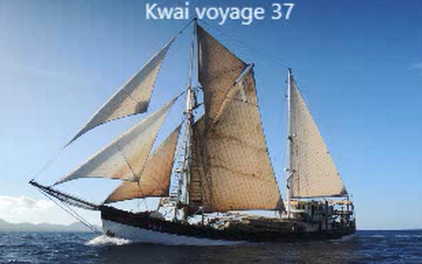 Kwai Refit Fiji peq 37米太平洋货运帆船渔船哔哩哔哩bilibili