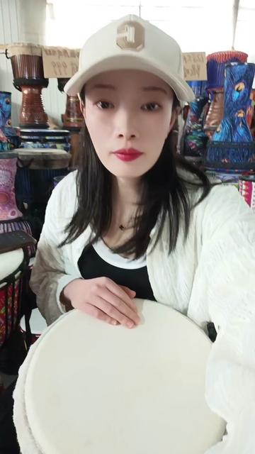 祝大家五一节快乐 #现场实拍 #原创 #非洲鼓 #女鼓手