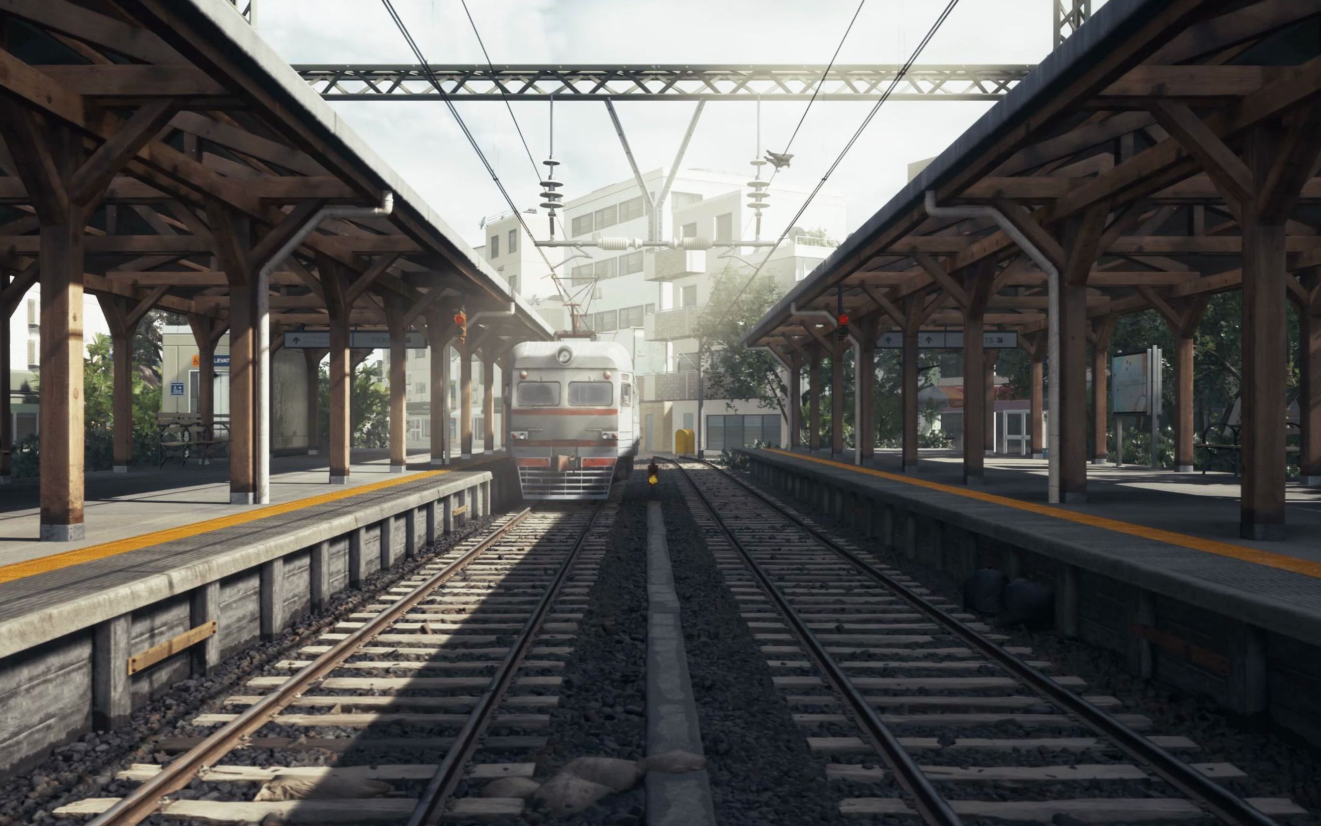 活动作品ue4场景练习午后车站