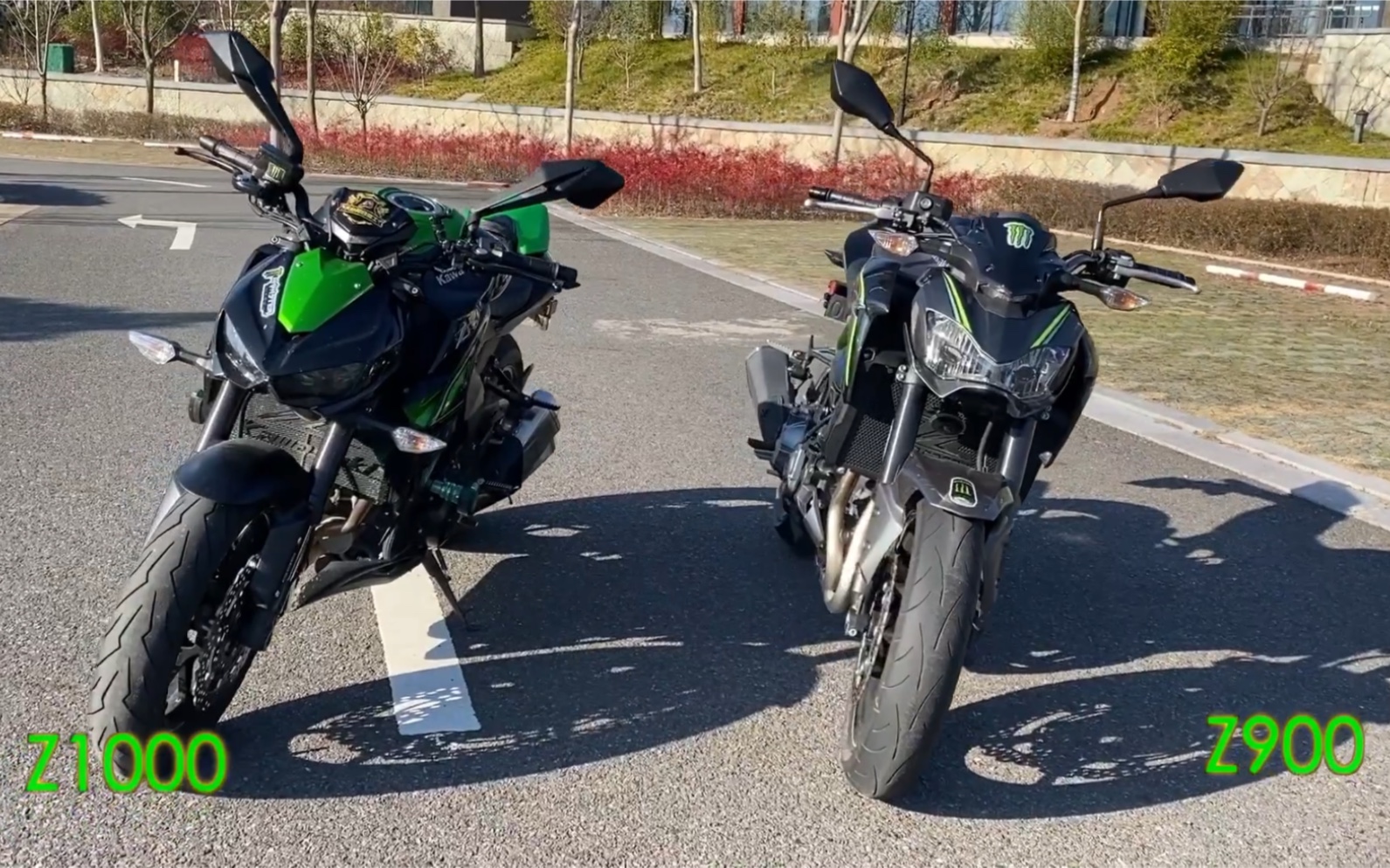 川崎z1000与z900简单对比