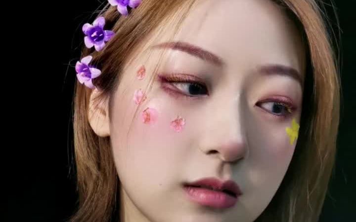 女生节必备桃花妆 满满的仙女感 祝大家桃花朵朵开