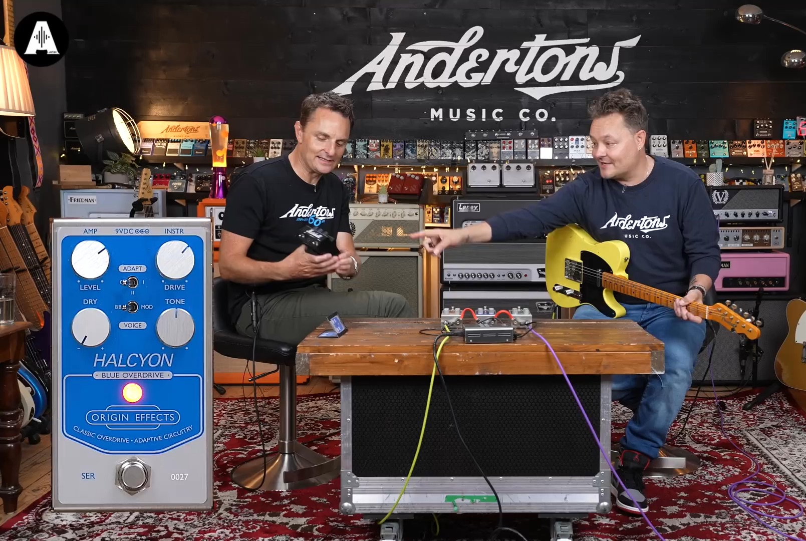 【tms乐器代理】origin effects halcyon blue pedal!