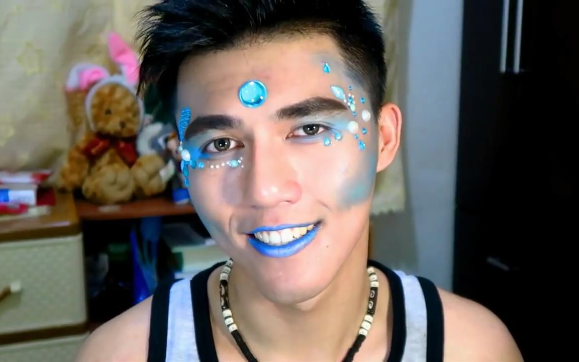 【达达山姆尔】美人鱼妆教学 (鲛人泣珠妆)