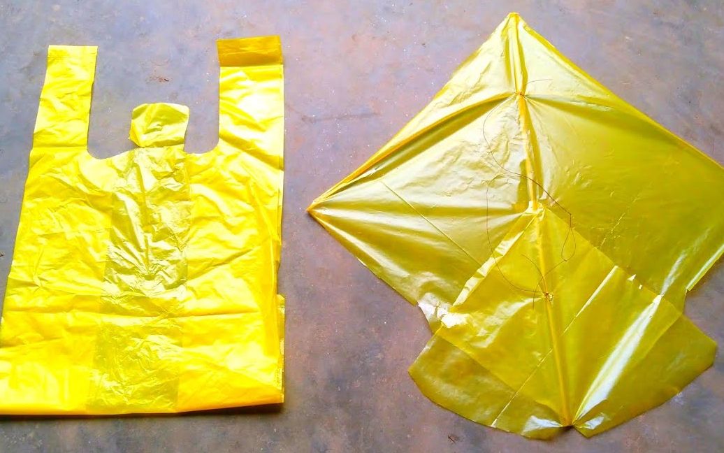 垃圾袋还能制作风筝牛人亲测成品简直不要太惊艳