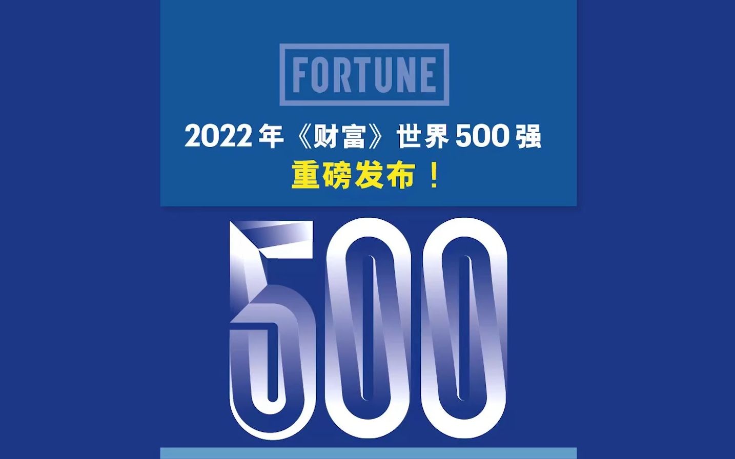 2022年《财富》世界500强排行榜重磅揭晓!哔哩哔哩bilibili