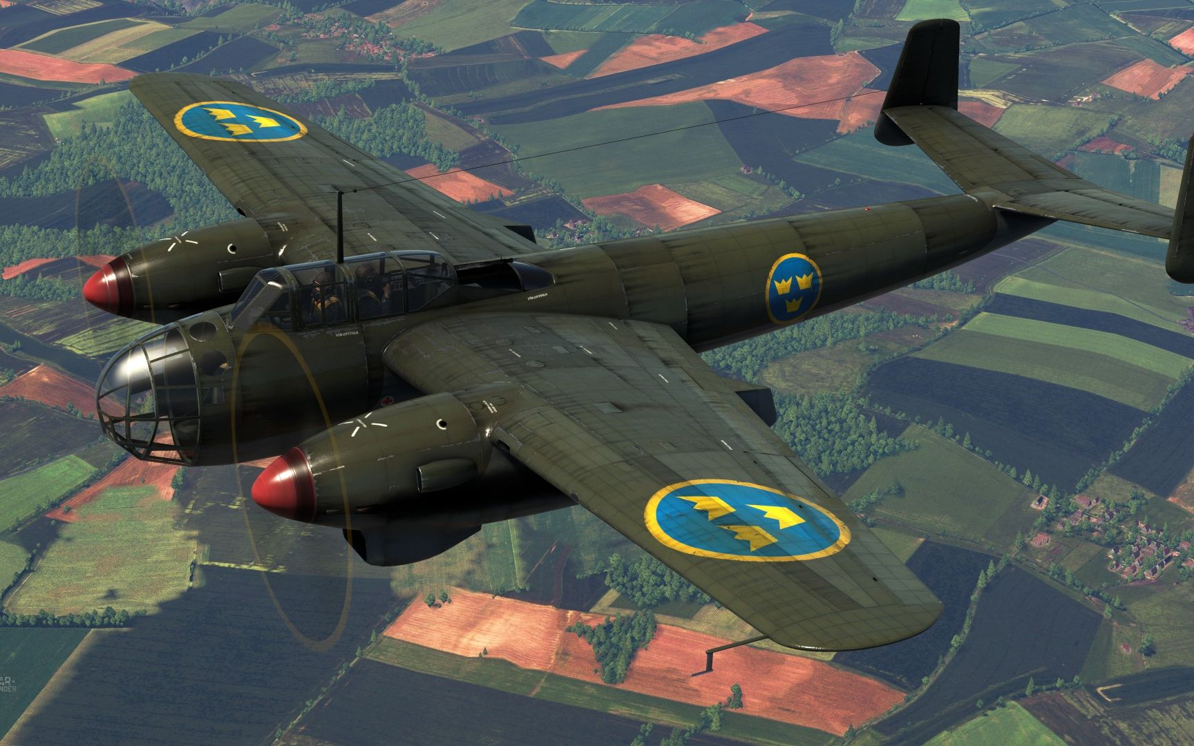 战争雷霆b18b能量优势扭转不了战术错误看b18b如何反击咬尾p38e