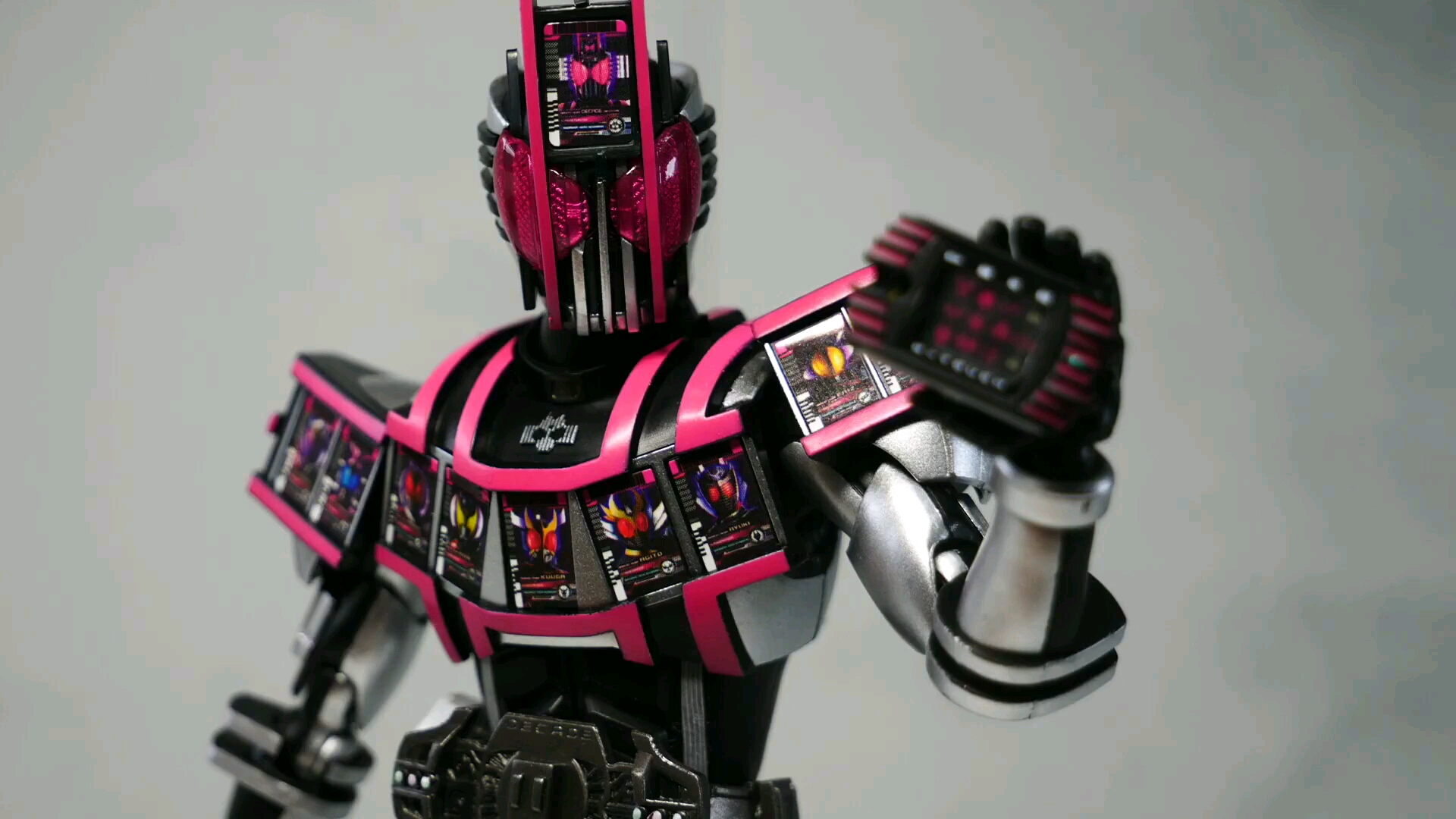 假面骑士decade shf 真骨雕 神主牌形态 玩法 测评.