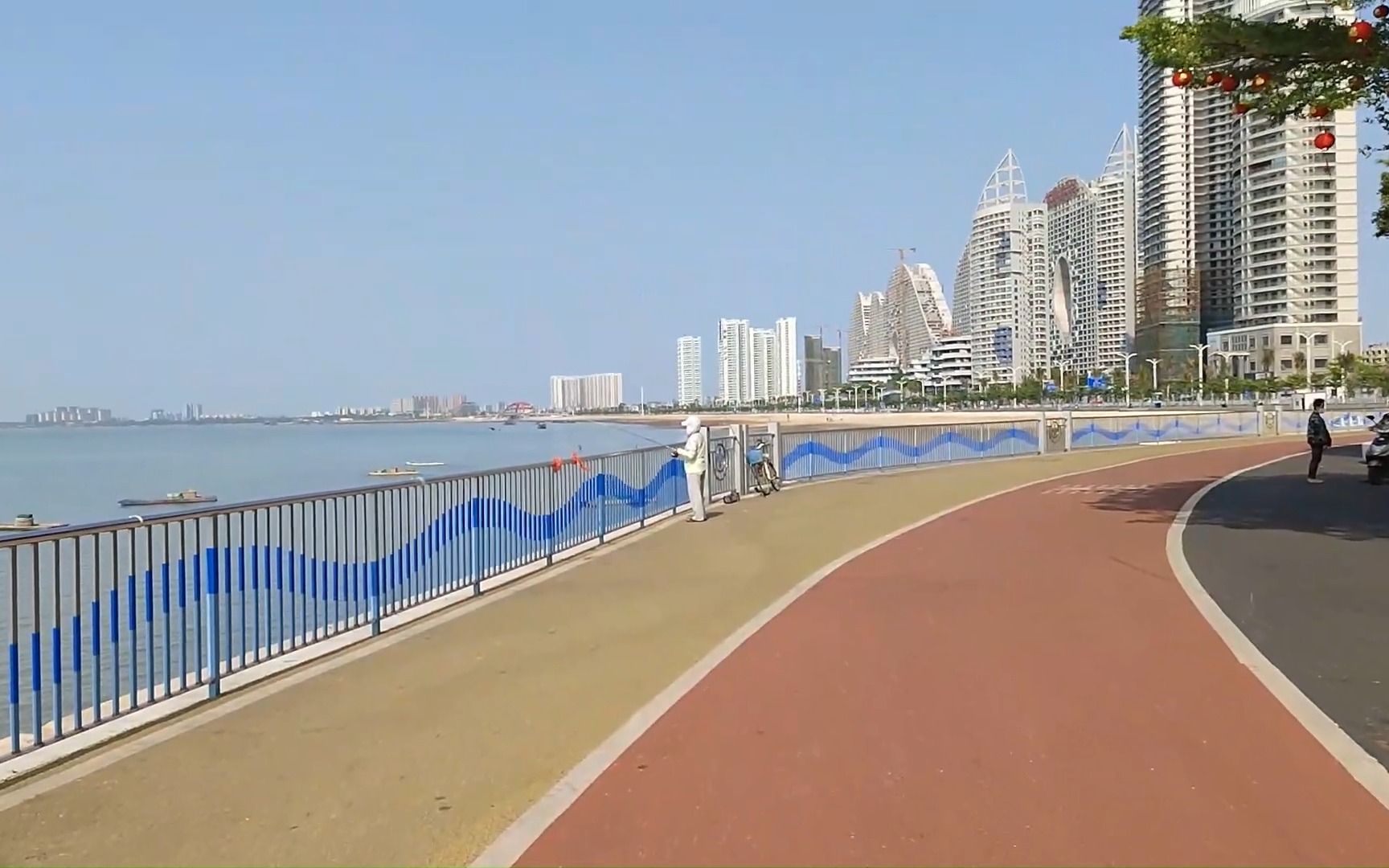 北海黄金北岸海景广场,超美的沿海公路海上栈桥_哔哩哔哩_bilibili