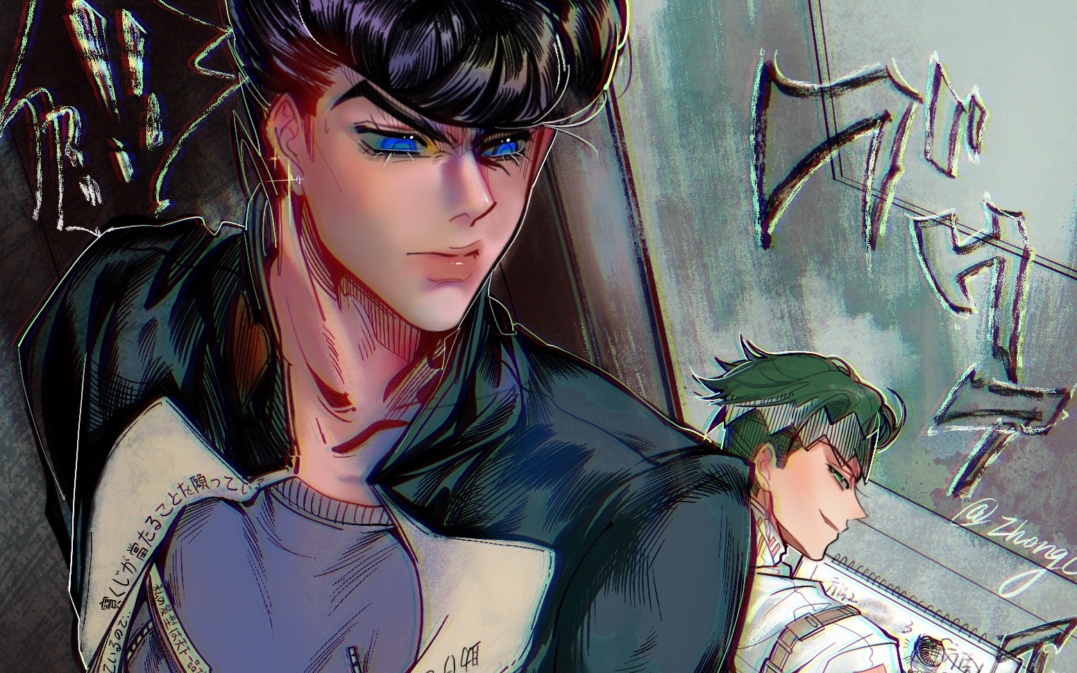 procreate仗露仗你们都在过情人节而我却被知名漫画家绑架