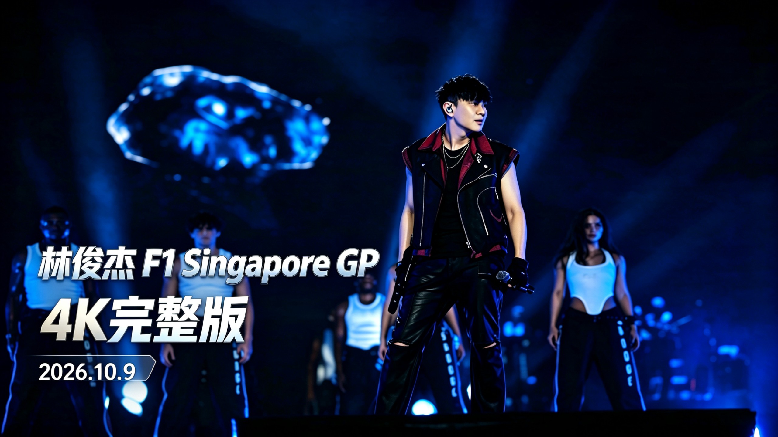 林俊杰 JJ Lin 2026 F1 Singapore GP 完整版 4K