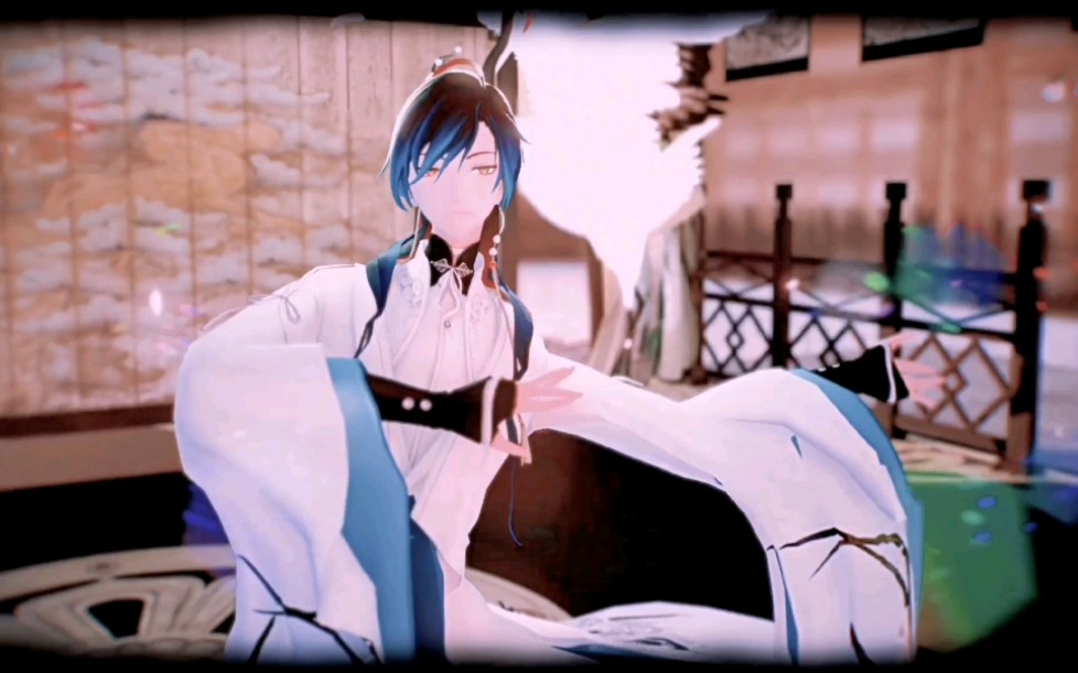 [图]【钟遥/MMD】霜雪千年|在这亭台回眸，千年后忆起你是谁