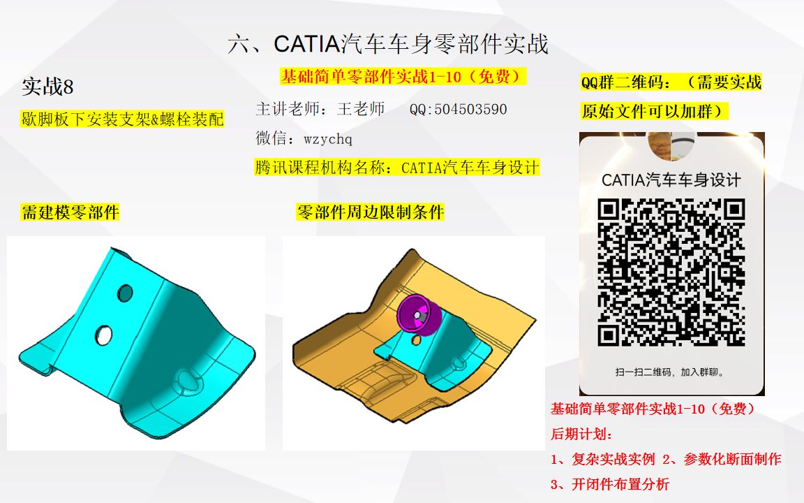 六、CATIA汽车车身零部件实战.8哔哩哔哩bilibili