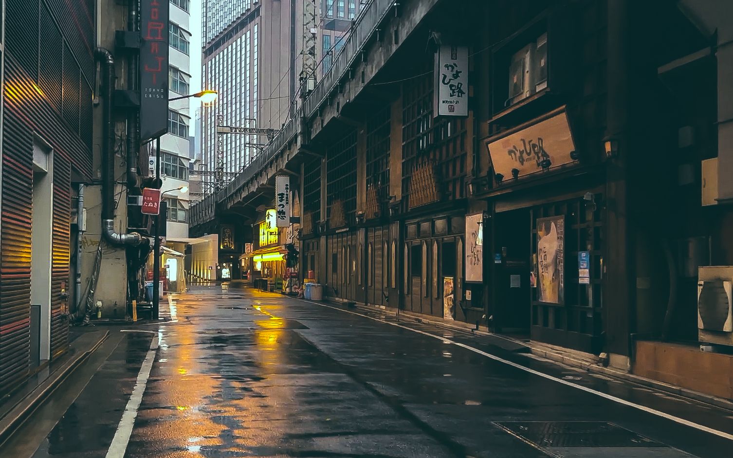 【搬运】2021.1.23 "雨天"在东京有楽町附近漫步【1080-60】_哔哩哔哩