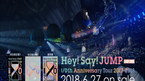 OMURICE】Hey! Say! JUMP LIVE DVD I/Oth Anniversary Tour 2017-2018