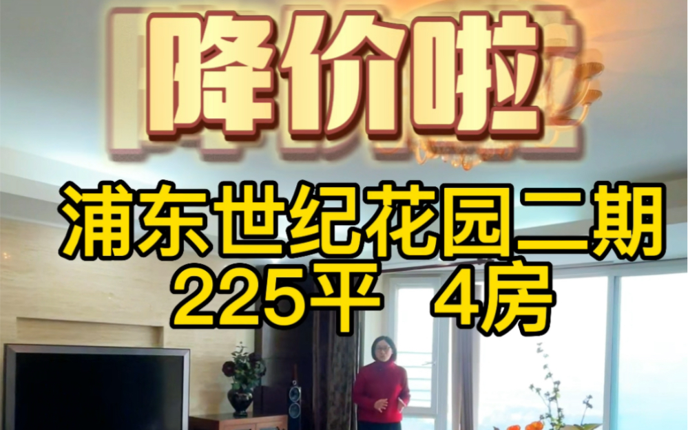 看世纪公园景观4房 浦东世纪花园二期 225平 随时可以看房哔哩哔哩bilibili