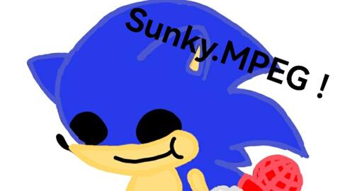 Friday Night Funkin' VS SONIC.EXE 1.5 FULL WEEK + Cutscenes (Secret Sunky /  Sunky.MPEG) (FNF Mod) 