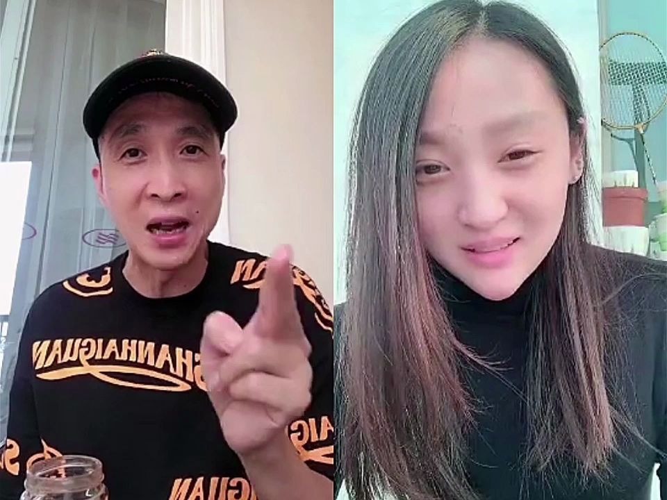 条子哥韩兆直播间忽悠女徒弟嫁给他老舅,没想到女徒弟非常乐意_哔哩