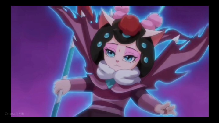 有着最长的水袖,却拉不回阿紫.#京剧猫#墨紫#水袖