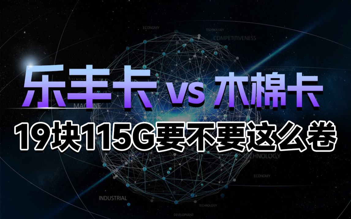 【大BOSS】19块月租115G通用流量,乐丰卡就是这么卷!哔哩哔哩bilibili