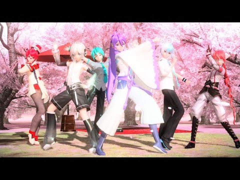 [图][Gackpoid 神威乐步 男团出演] 千本樱 千本桜 Senbonzakura [VOCALOID カバー]【搬运】