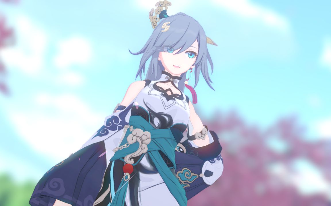 【崩坏3mmd】符华 桃花旗袍