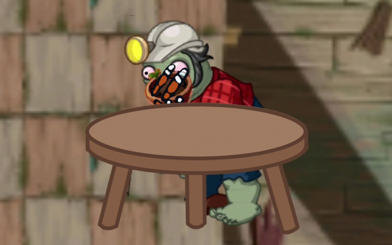 【矿工僵尸和普通僵尸的小剧场】矿工僵尸的吃播,矿工僵尸盖饭!