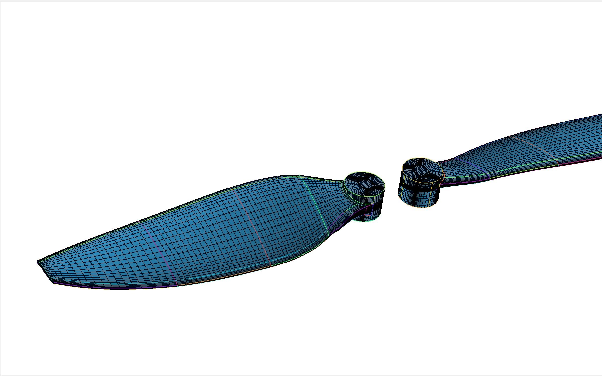 自制飞机螺旋桨叶片图片