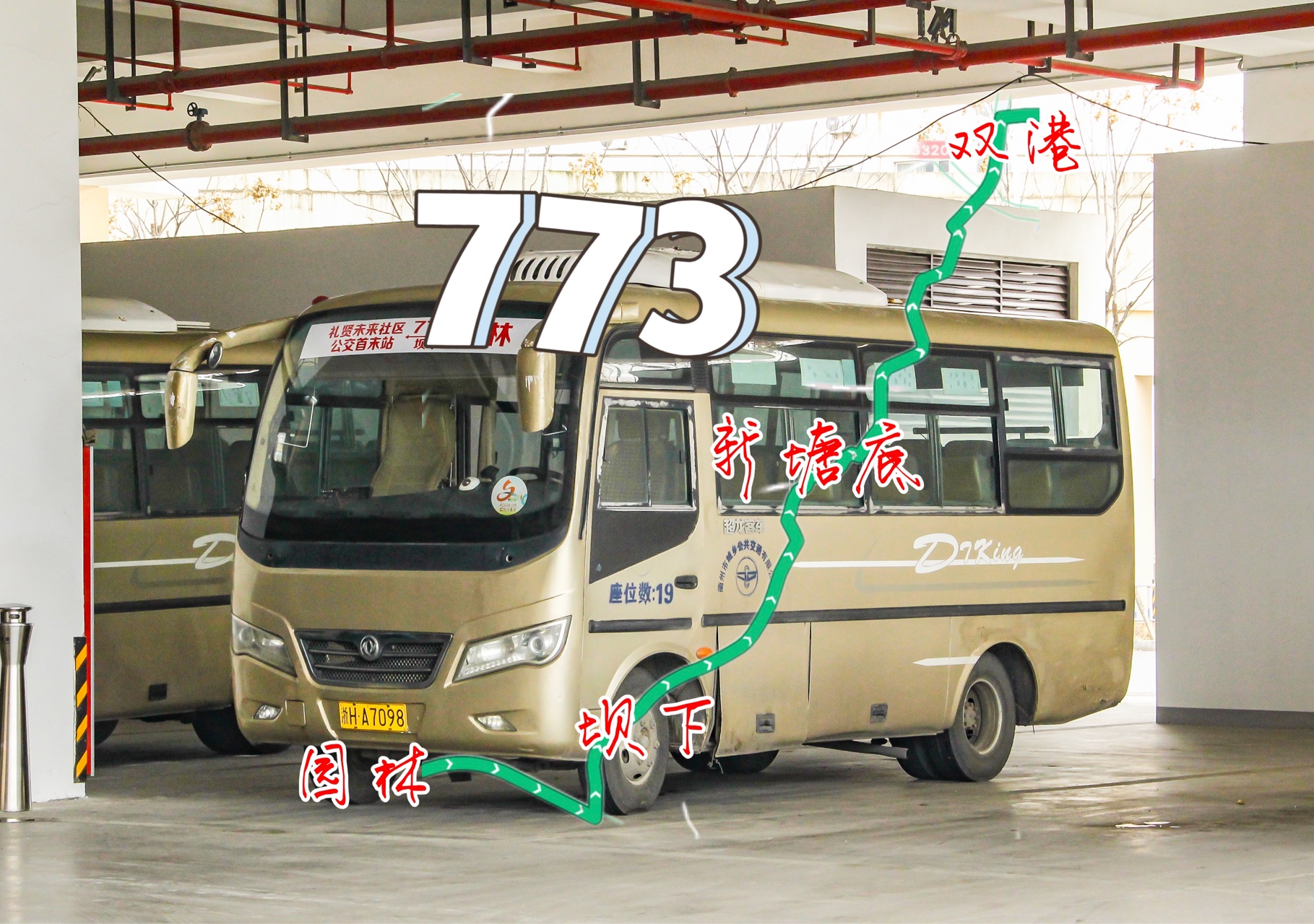 [倍速 原速]衢州城乡公交773路(园林-坝下-新塘底-双港大桥段)沿途