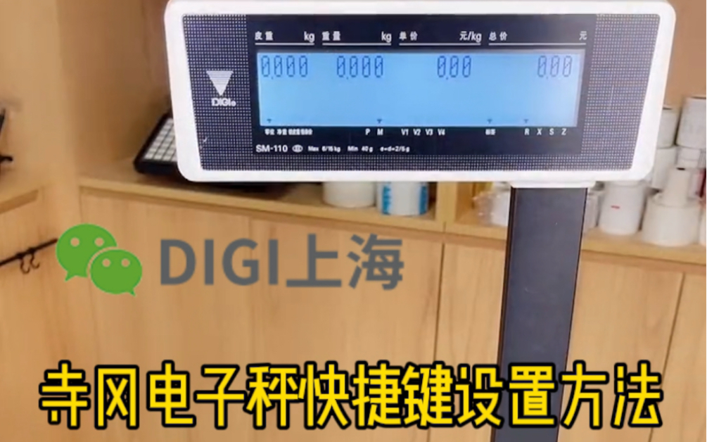 寺冈条码秤快捷键设置方法哔哩哔哩bilibili