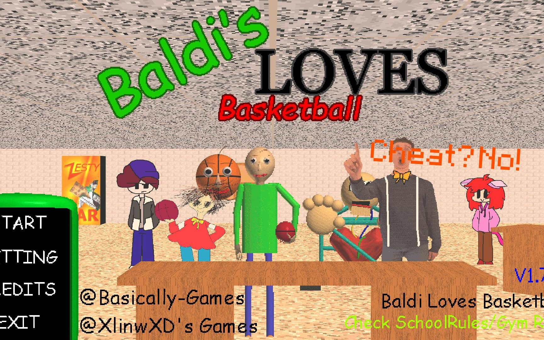 [图]Baldi Loves Basketball完整版只有20%的人才能通关，你敢信？