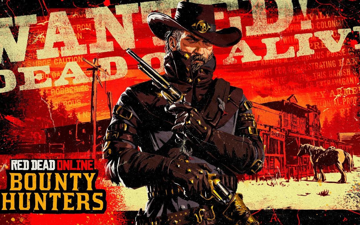 reddead线上模式赏金猎人亡命之徒通行证四现已推出
