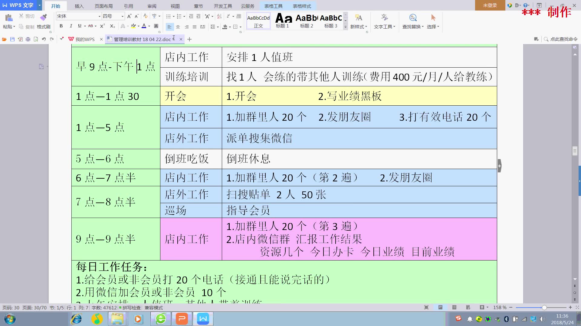 百万会籍工作流程11.健身顾问工作时间表健身会籍管理8哔哩哔哩bilibili