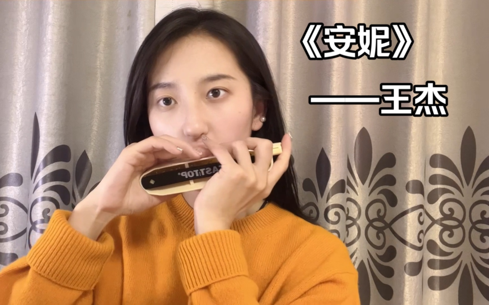 【口琴】安妮,今天试用新口琴!