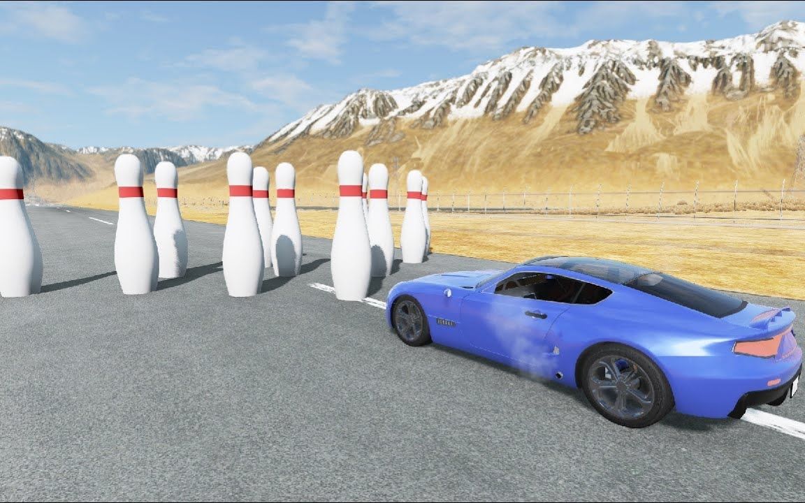 【模拟游戏】保龄球  BeamNG.drive哔哩哔哩bilibili游戏集锦