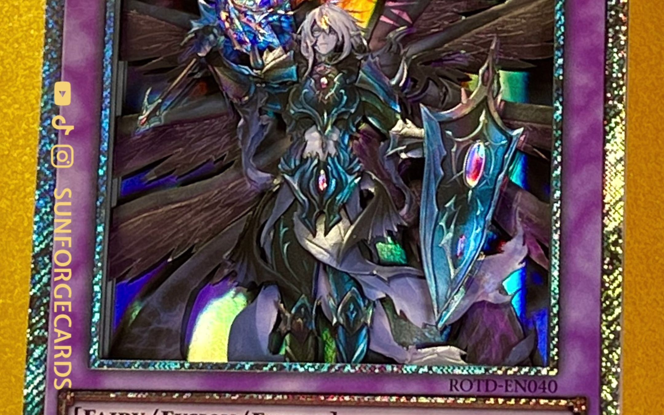 游戏王卡雕制作: 黎明の堕天使ルシフェル