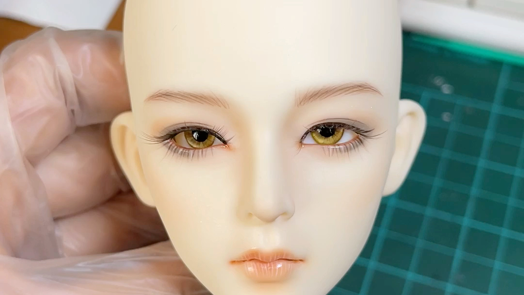 「bjd化妆」龙魂61句芒 妆面展示