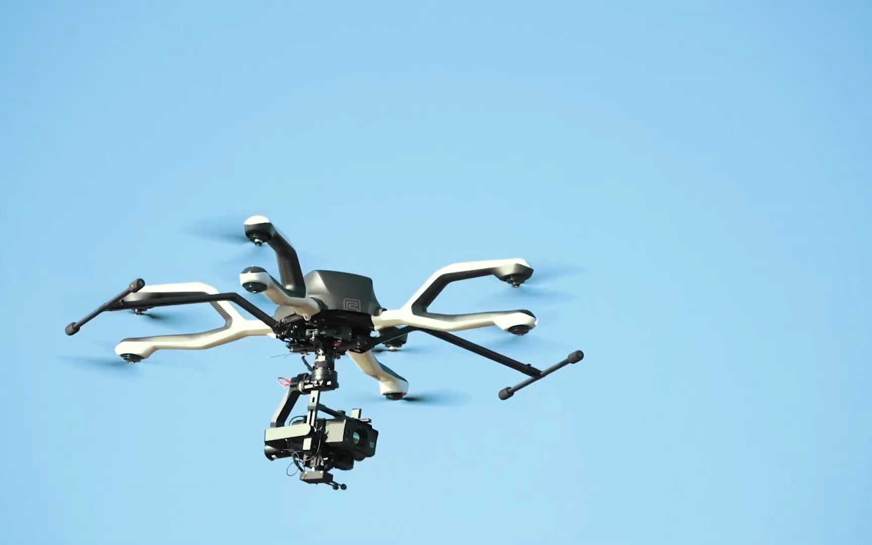 gremsy - 在neo drone无人机上通过t7云台搭载workswell gis320红外热