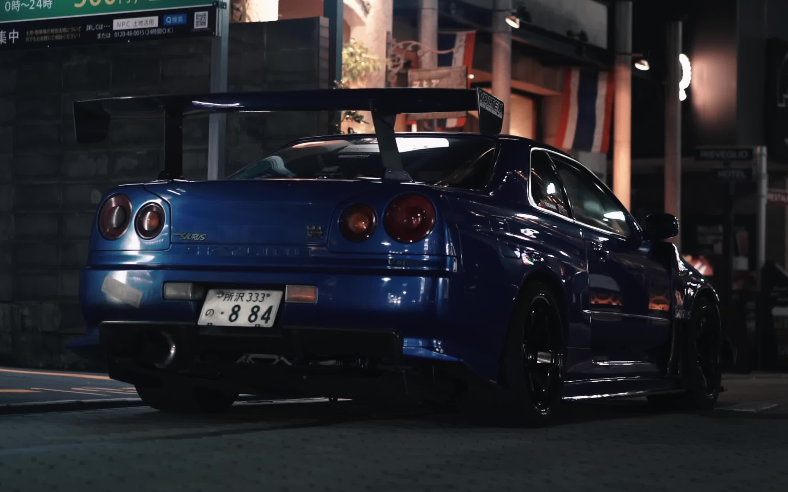 来自tokyo900匹的gtr r34 - raw sound - 4k