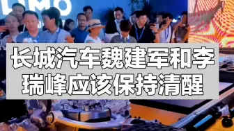 Download Video: 长城汽车魏建军和李瑞峰应该保持清醒