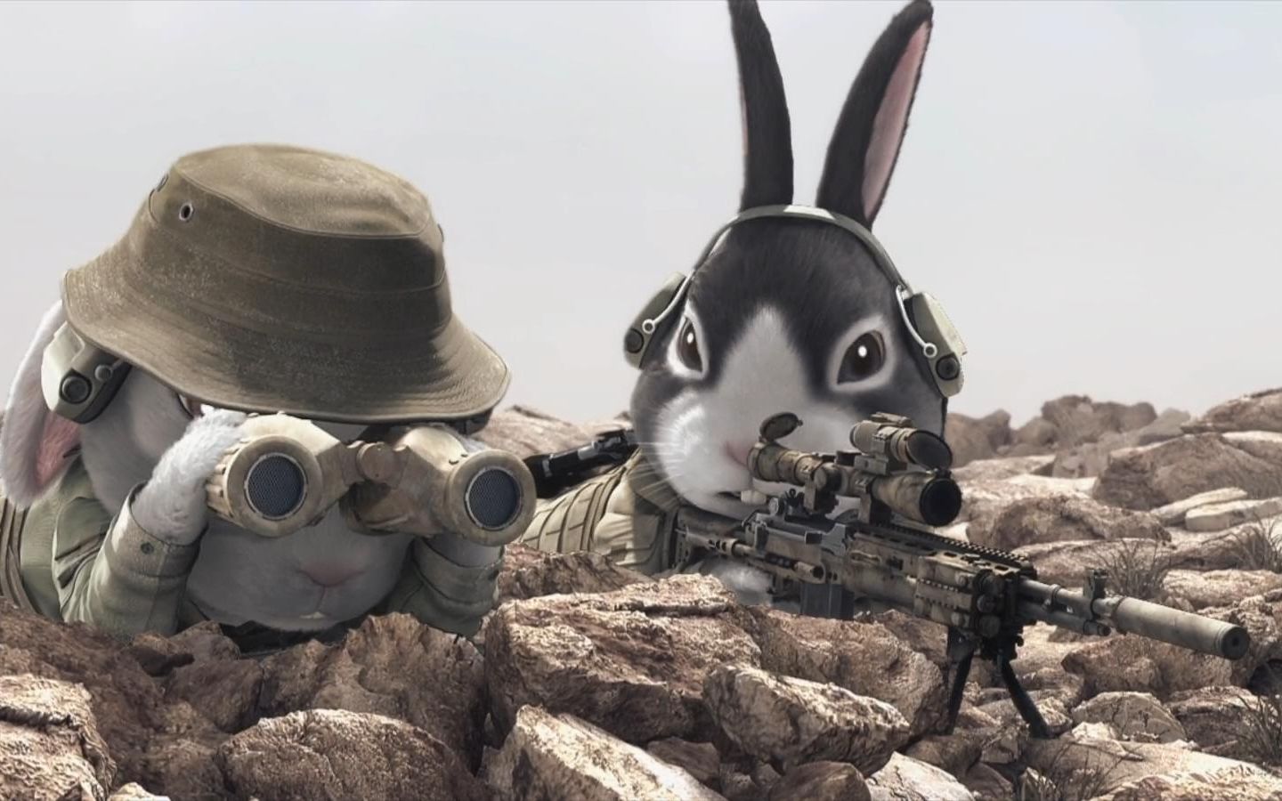 兔子军人形象图片图片