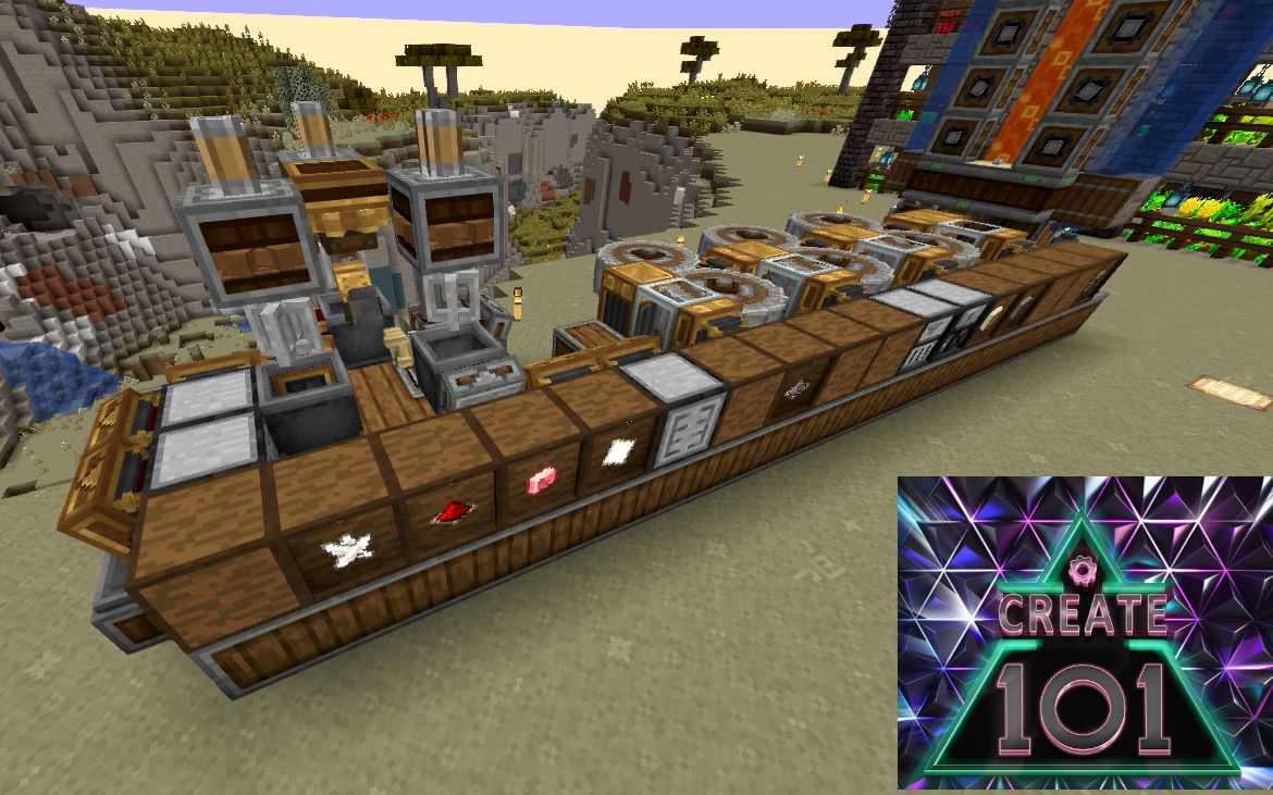 《create 101 第二赛季》整合包实况【我的世界】_哔哩哔哩_bilibili