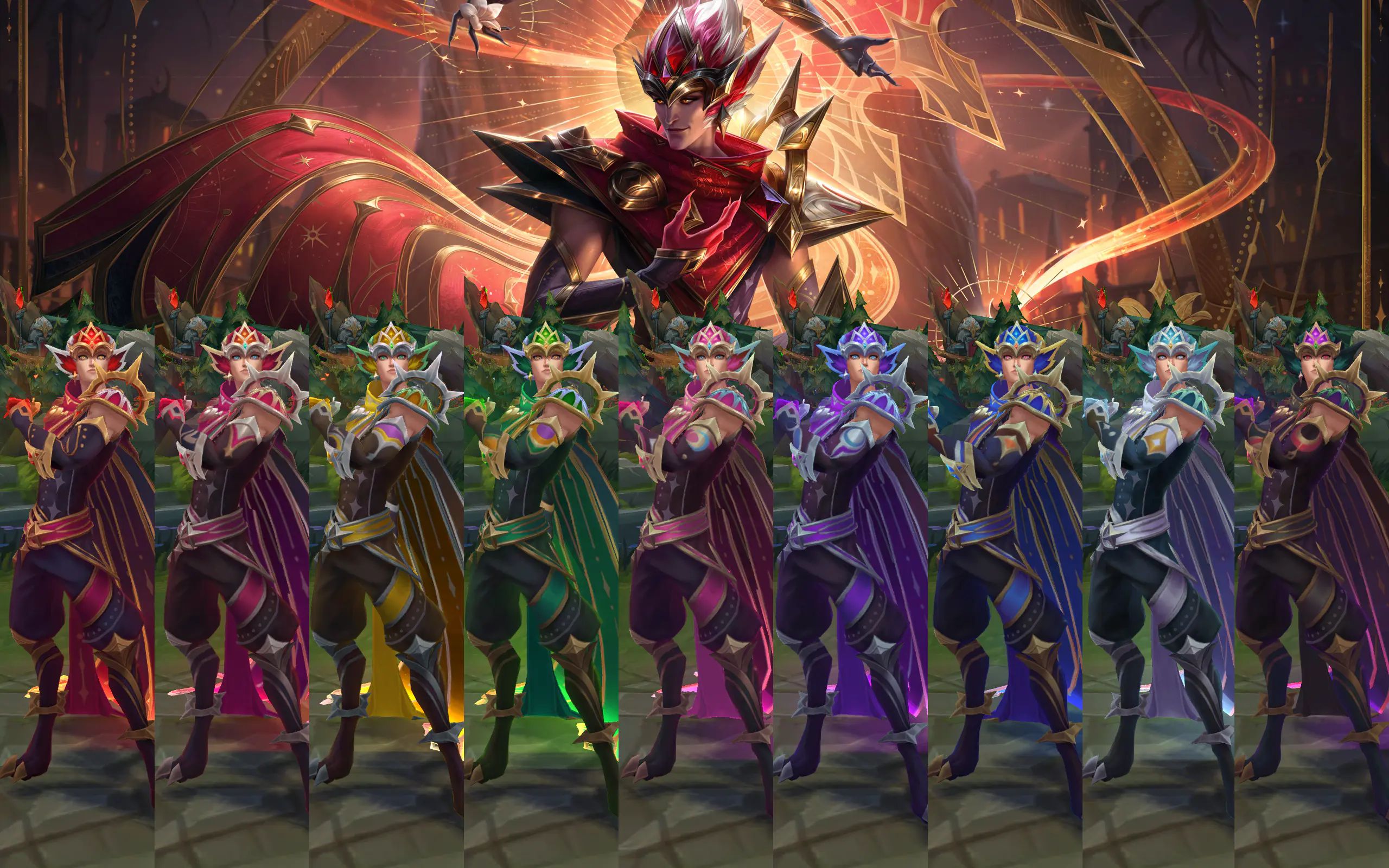 【英雄联盟】比翼之心 洛 t3皮肤/全炫彩 特效&3d展示